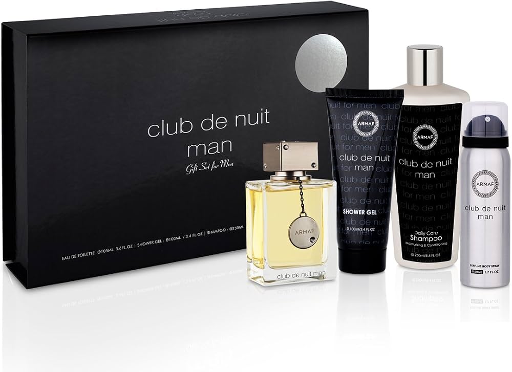 Armaf Club de Nuit Man EDT 4-piece gift set for men