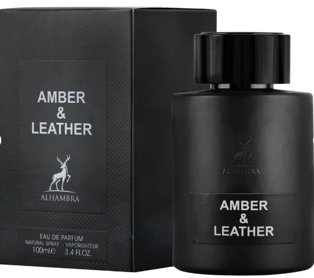 Amber & Leather by Maison Alhambra Perfume for Man