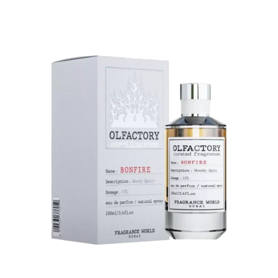 Olfactory Bonfire by Fragrance World Perfume for Unisex