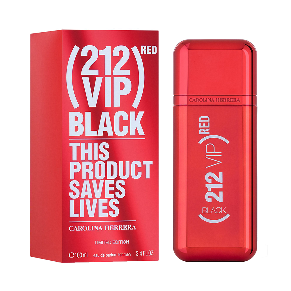 212 Vip Black Red by Carolina Herrera Perfume for Man
