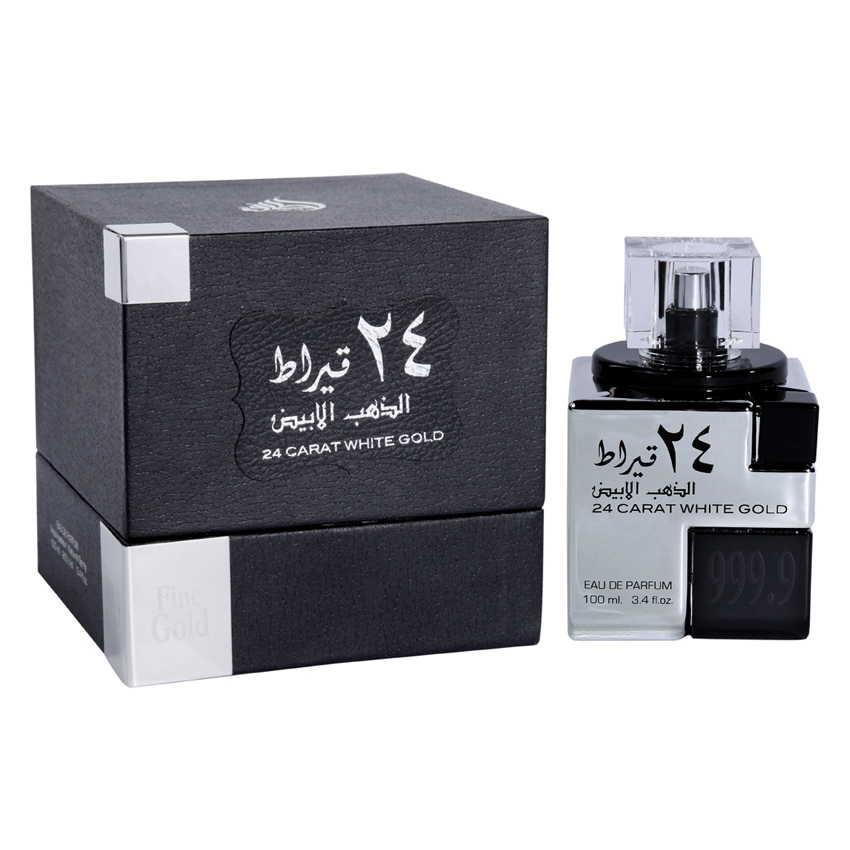 24 Carat White Gold by Lattafa Perfume for Unisex