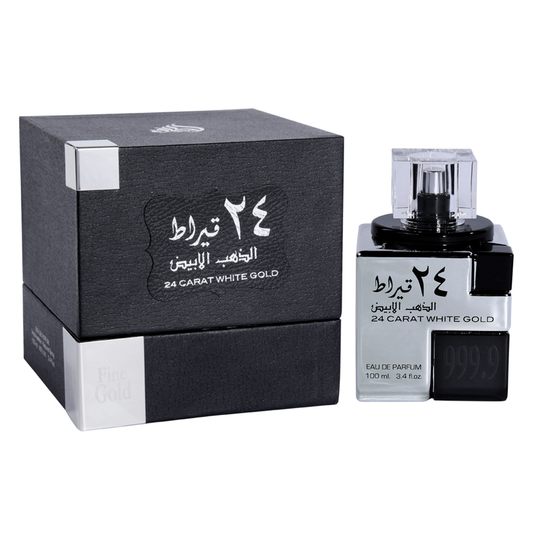 24 Carat White Gold by Lattafa Perfume for Unisex