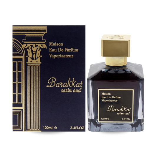 Barakkat Satin Oud by Fragrance World Perfume for Unisex