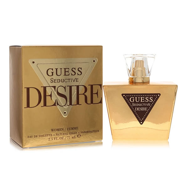 Guess Seductive Desire perfume bottle and packaging on a white background