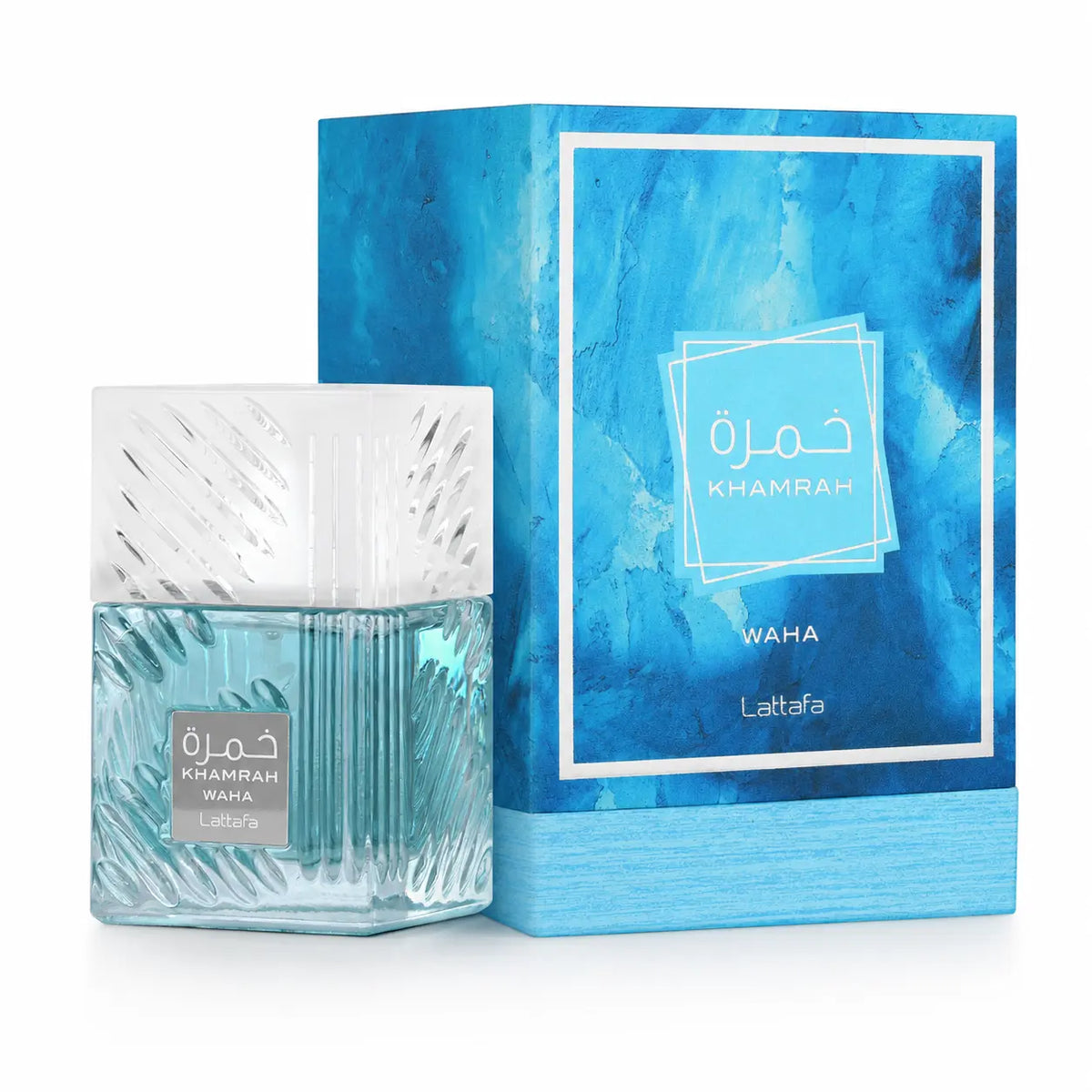 Lattafa Khamrah Waha 100ml Perfume Bottle with Box
