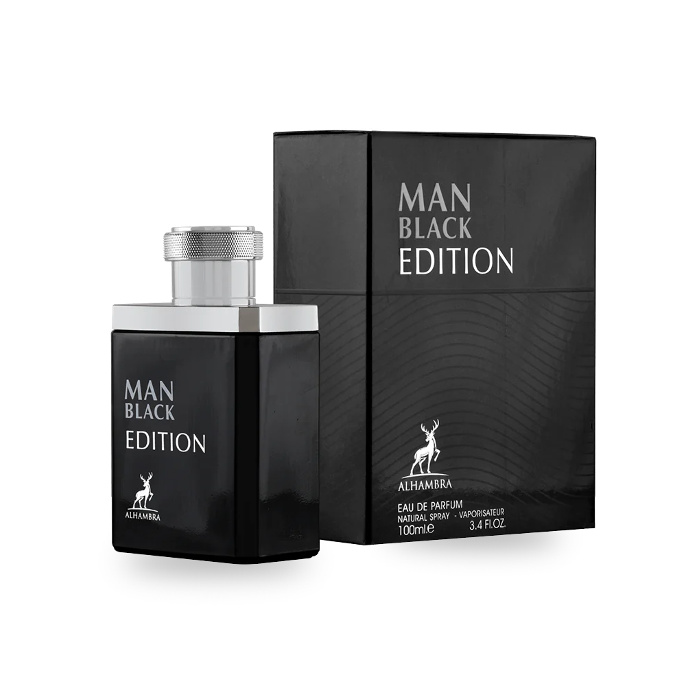 Man Black Edition by Maison Alhambra Perfume for Man