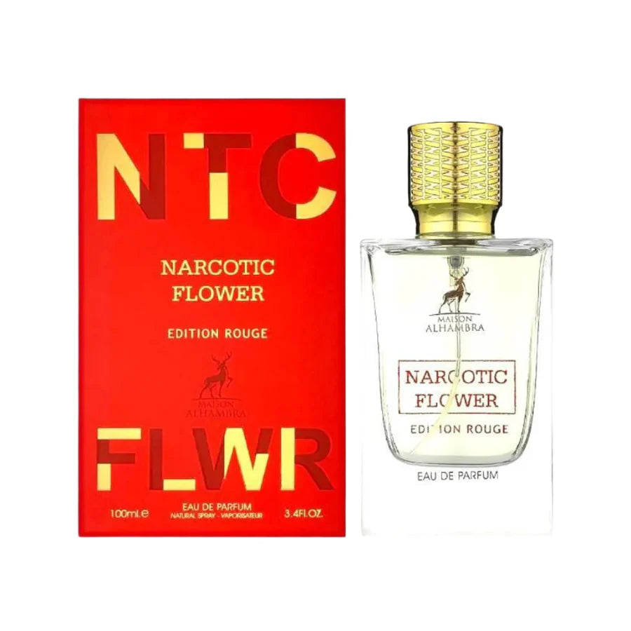 Narcotic Flower Rouge Edition by Maison Alhambra Perfume for Woman