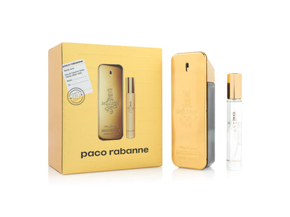 Paco Rabanne 1 Million Eau de Toilette 100ml Spray + 20ml Spray Set
