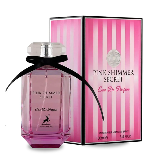 Pink Shimmer Secret by Maison Alhambra Perfume for Woman