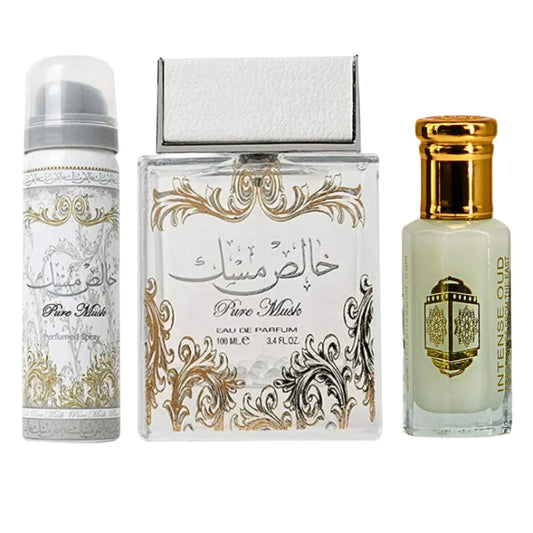 Pure Musk With Deo by Lattafa Perfume for Unisex
