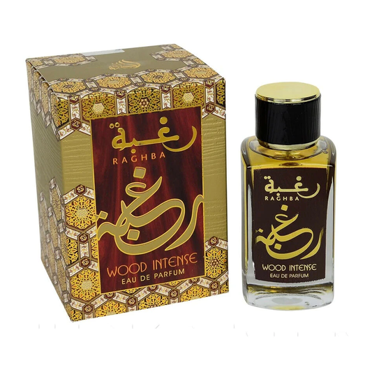 Raghba Wood Intense by Lattafa Perfume for Man