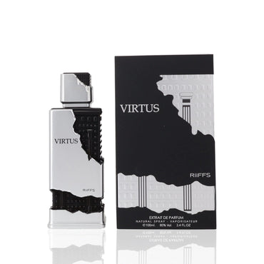 Riiffs Virtus perfume bottle and packaging on a white background