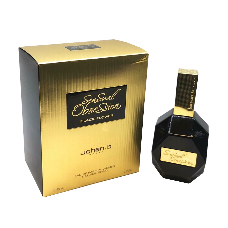 Sensual Obsession Black Flower by Johan B Perfume for Woman