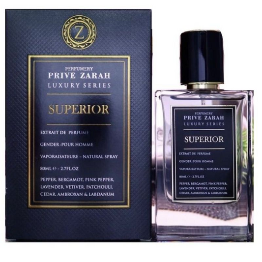 Superior Prive Zarah Extrait by Paris Corner Perfume for Unisex