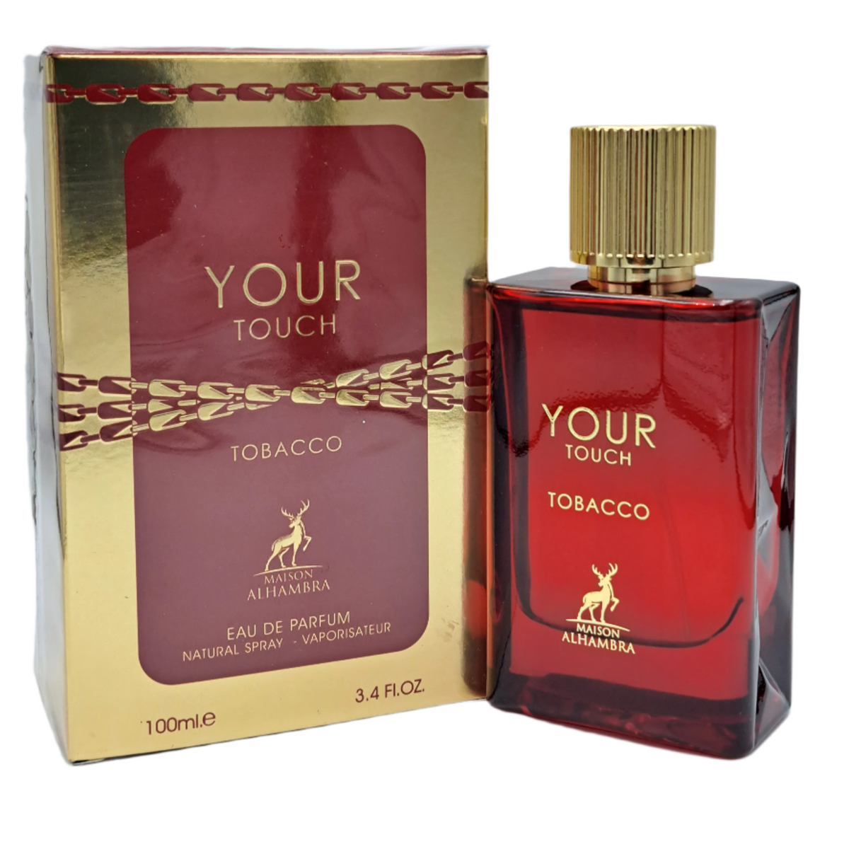 Your Touch Tobacco by Maison Alhambra Perfume for Man