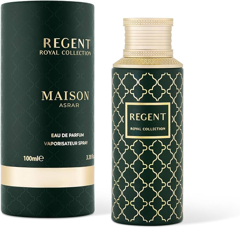 Maison Asrar Regent Eau de Parfum unisex perfume bottle by Gulf Orchid