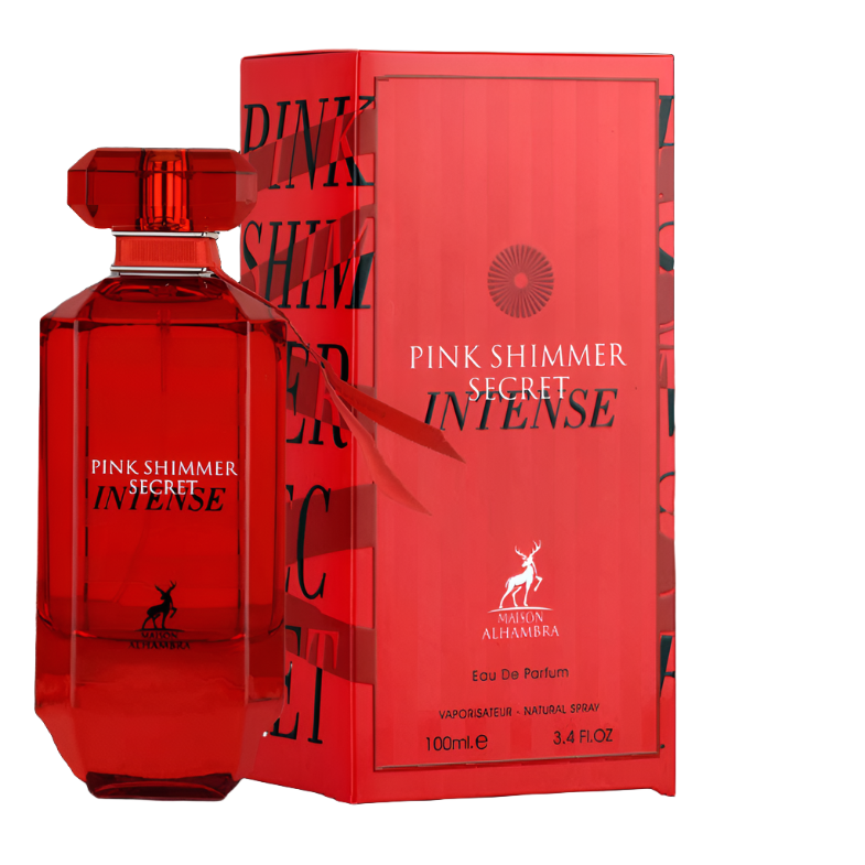 Pink Shimmer Secret Intense by Maison Alhambra Perfume for Woman