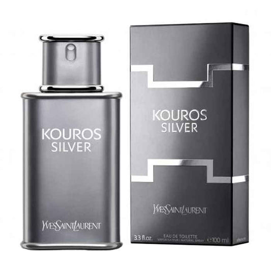 YSL Kouros Silver by Yves Saint Laurent Perfume for Man